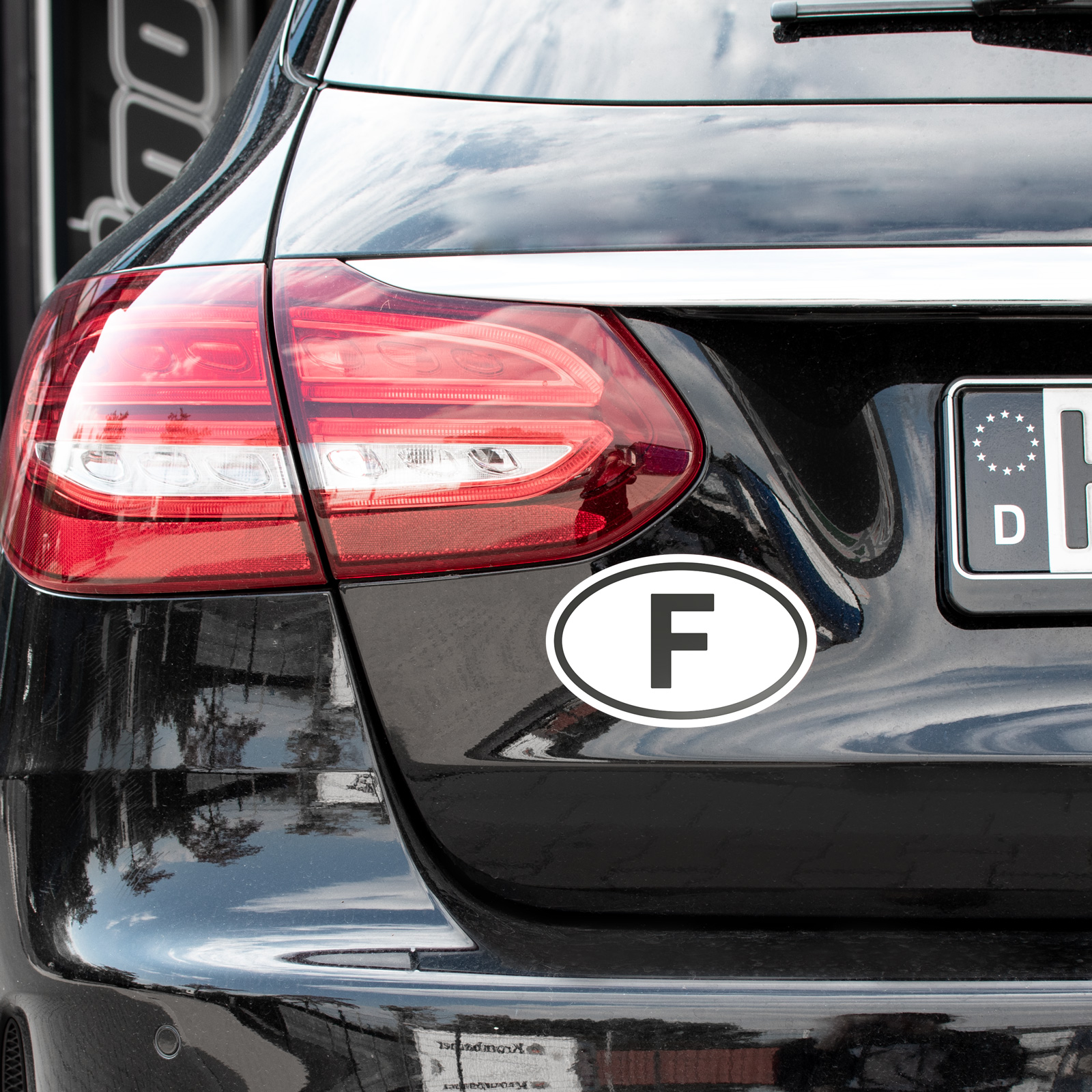 Länderkennzeichen F Aufkleber Frankreich France Auto PKW Sticker
