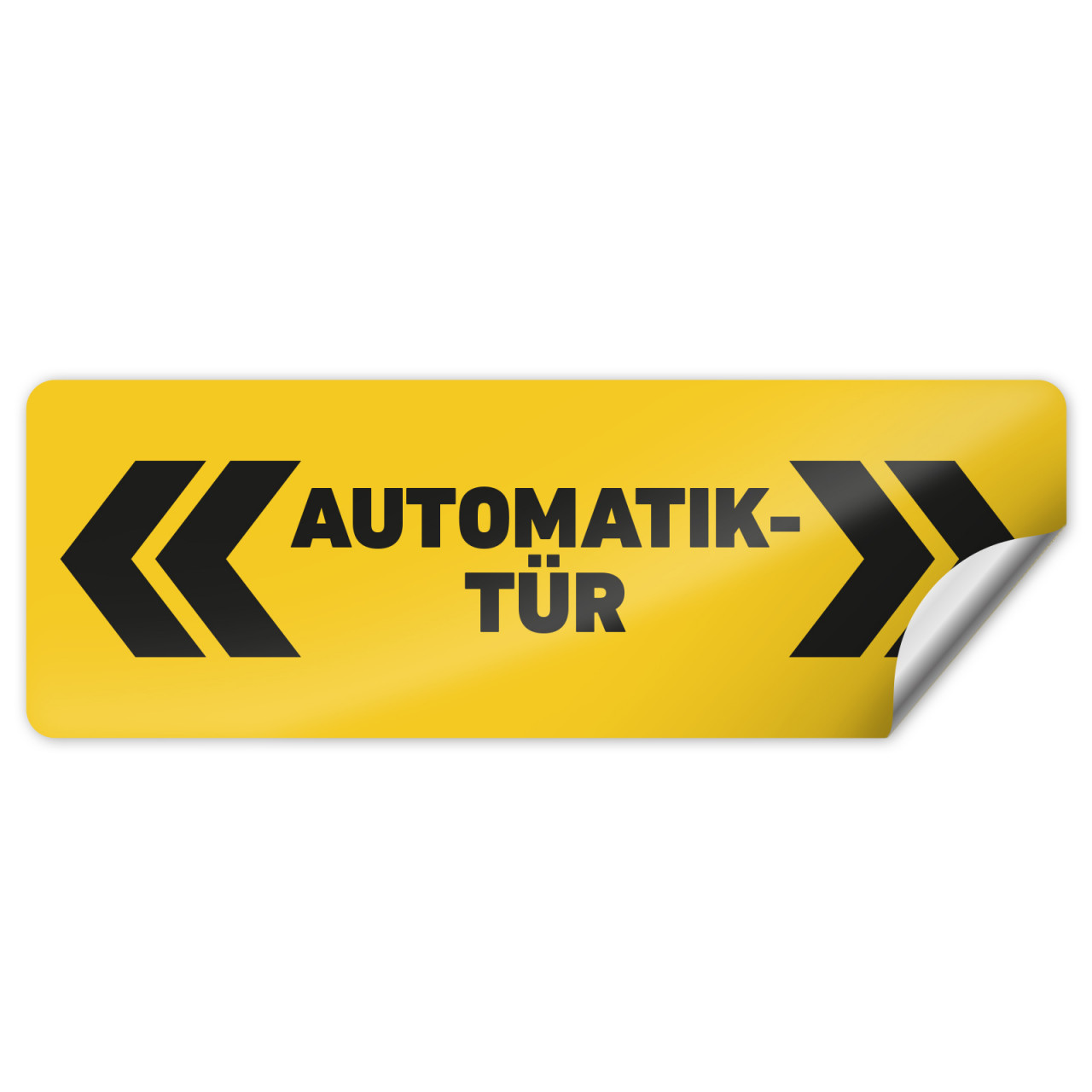 Tür Aufkleber Automatiktür | Gastronomie, Hotel, Einzelhandel etc.